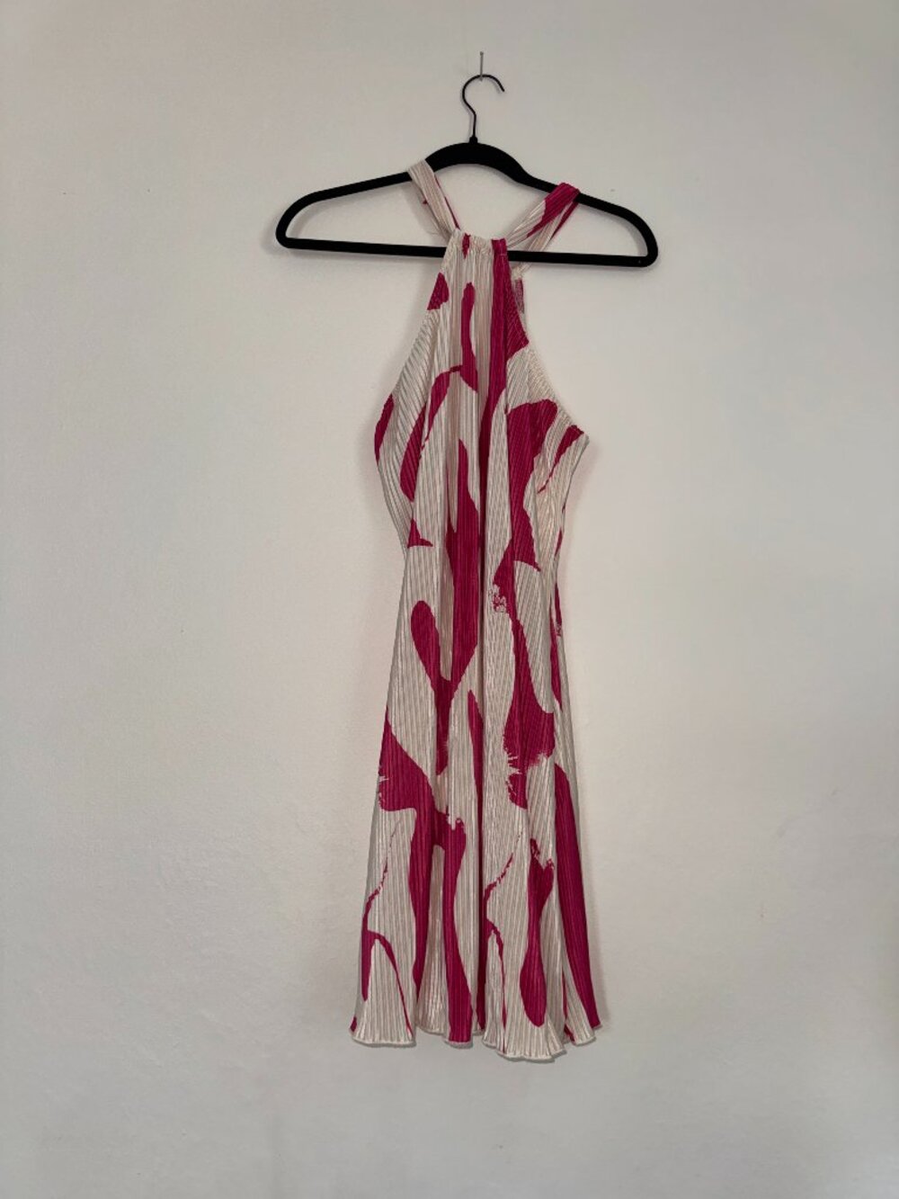 Halter mini dress